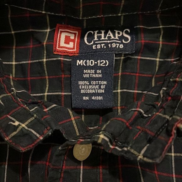 Boys Button Shirt - Picture 2 of 3